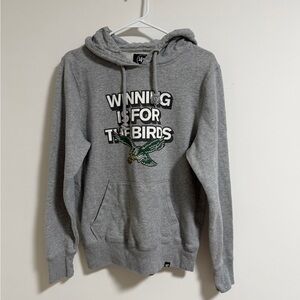 47 Eagles Football Gray Hoodie with Graphic